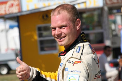 Sådan Danmark, jeg satte lige den hurtigste tid.
(Foto: Motorsporten.dk)